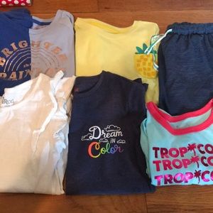 Cat & Jack size large  10/12 6 piece lot